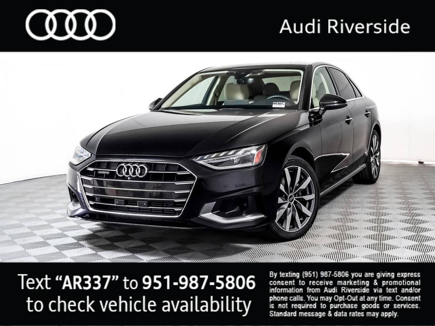 2022 Audi A4 Premium Plus — Sedan — 24,893 mi — Riverside, CA