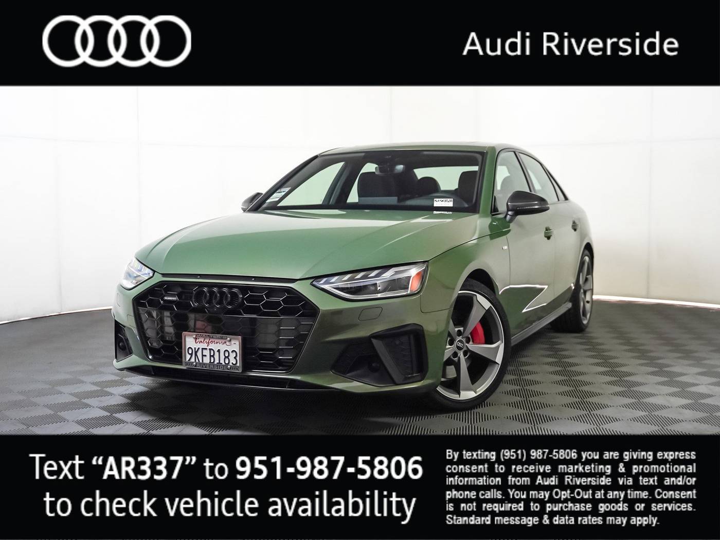 2023 Audi A4 S line Prestige — Sedan — 10,618 mi — Riverside, CA