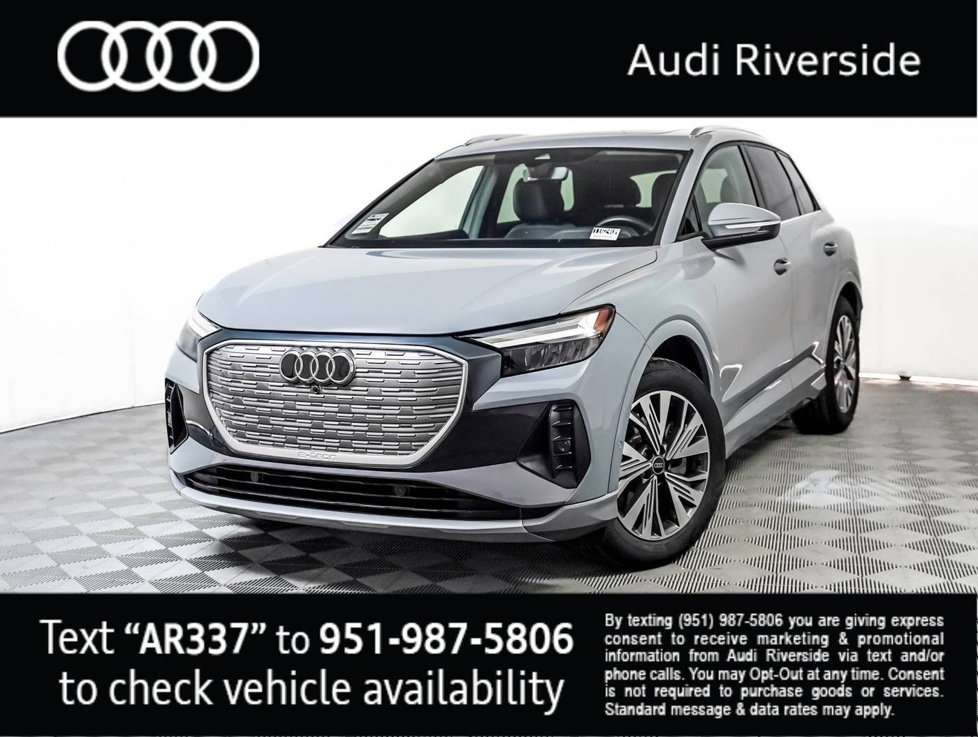 2024 Audi Q4 e-tron Premium Plus — SUV — 7,838 mi — Riverside, CA