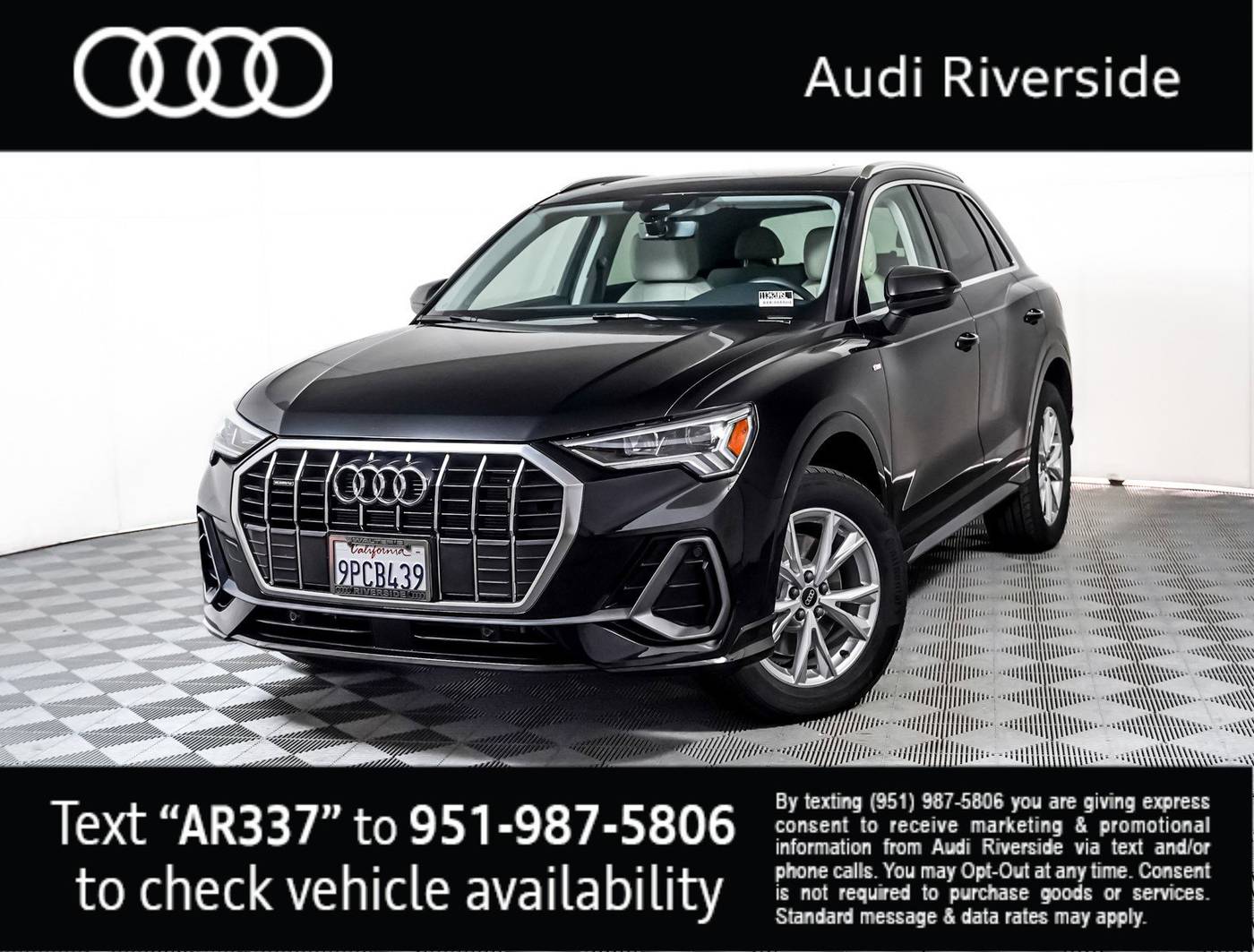 2024 Audi Q3 S line Premium — SUV — 2,976 mi — Riverside, CA