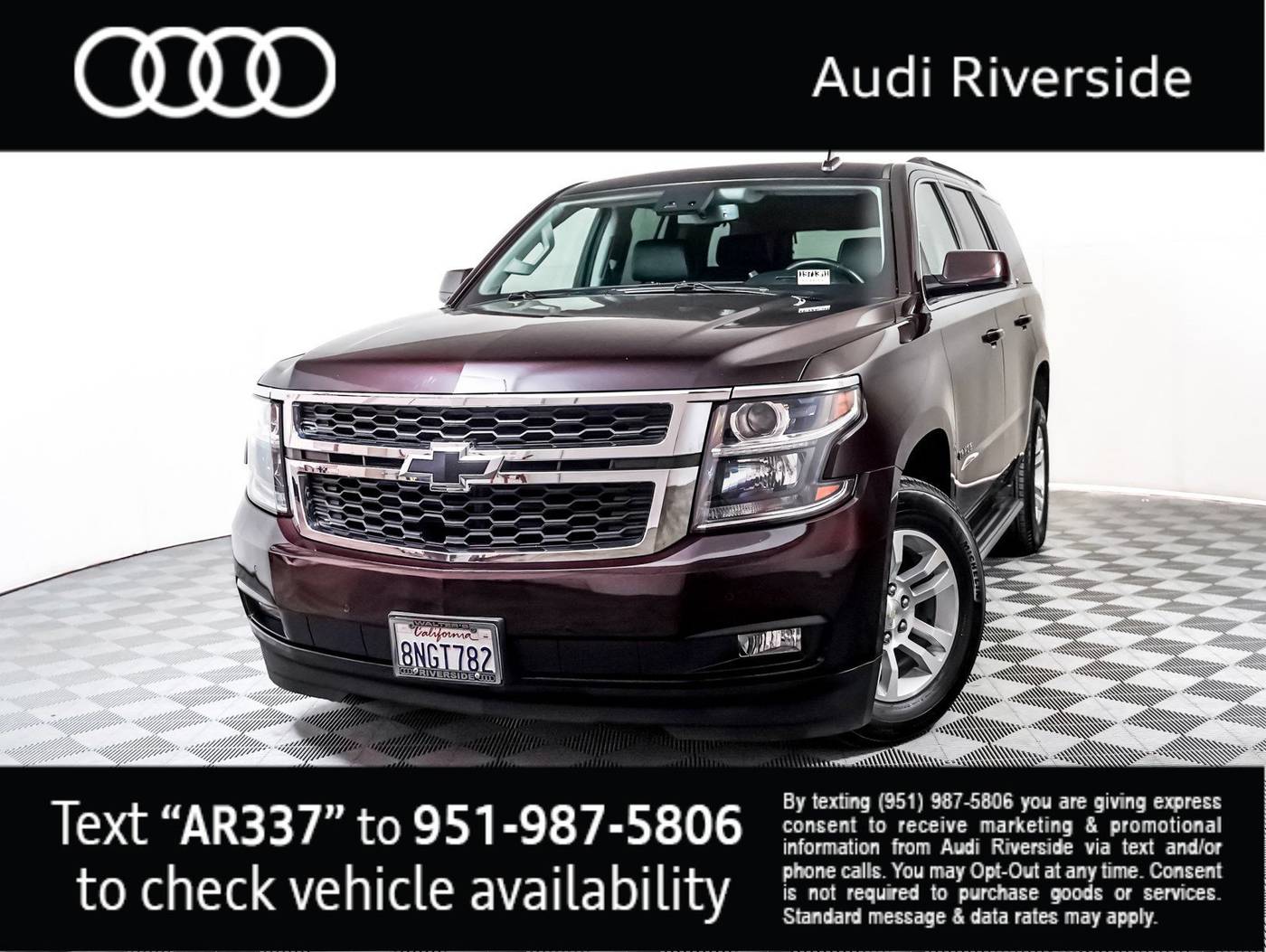 2020 Chevrolet Tahoe LT — SUV — 89,160 mi — Riverside, CA