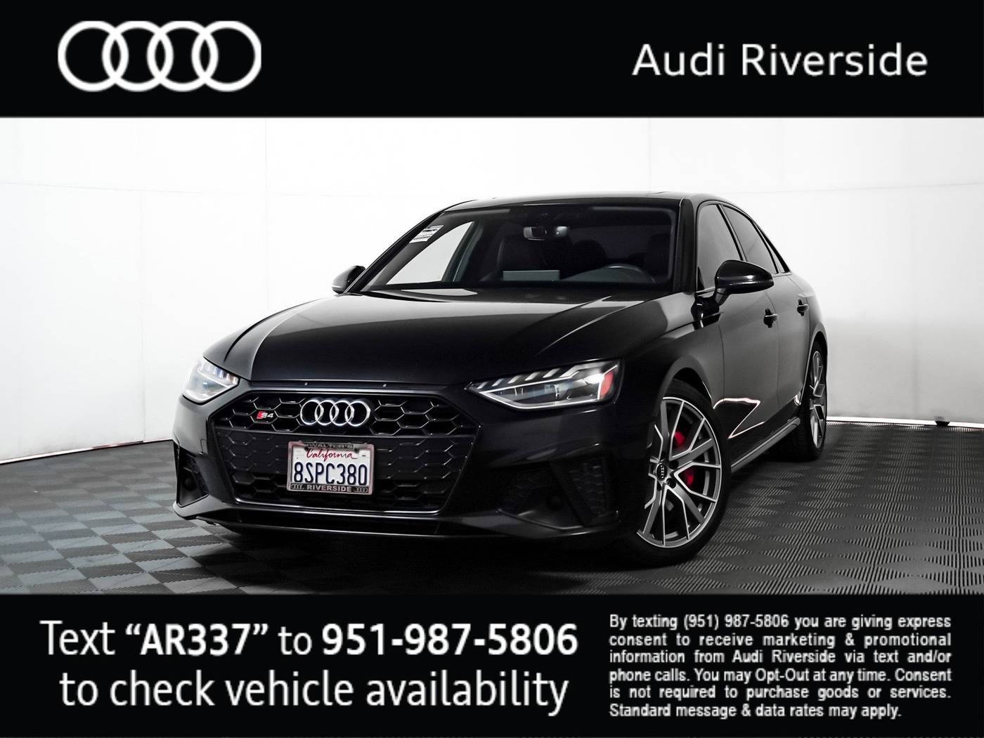 2020 Audi S4 Premium Plus — Sedan — 50,619 mi — Riverside, CA