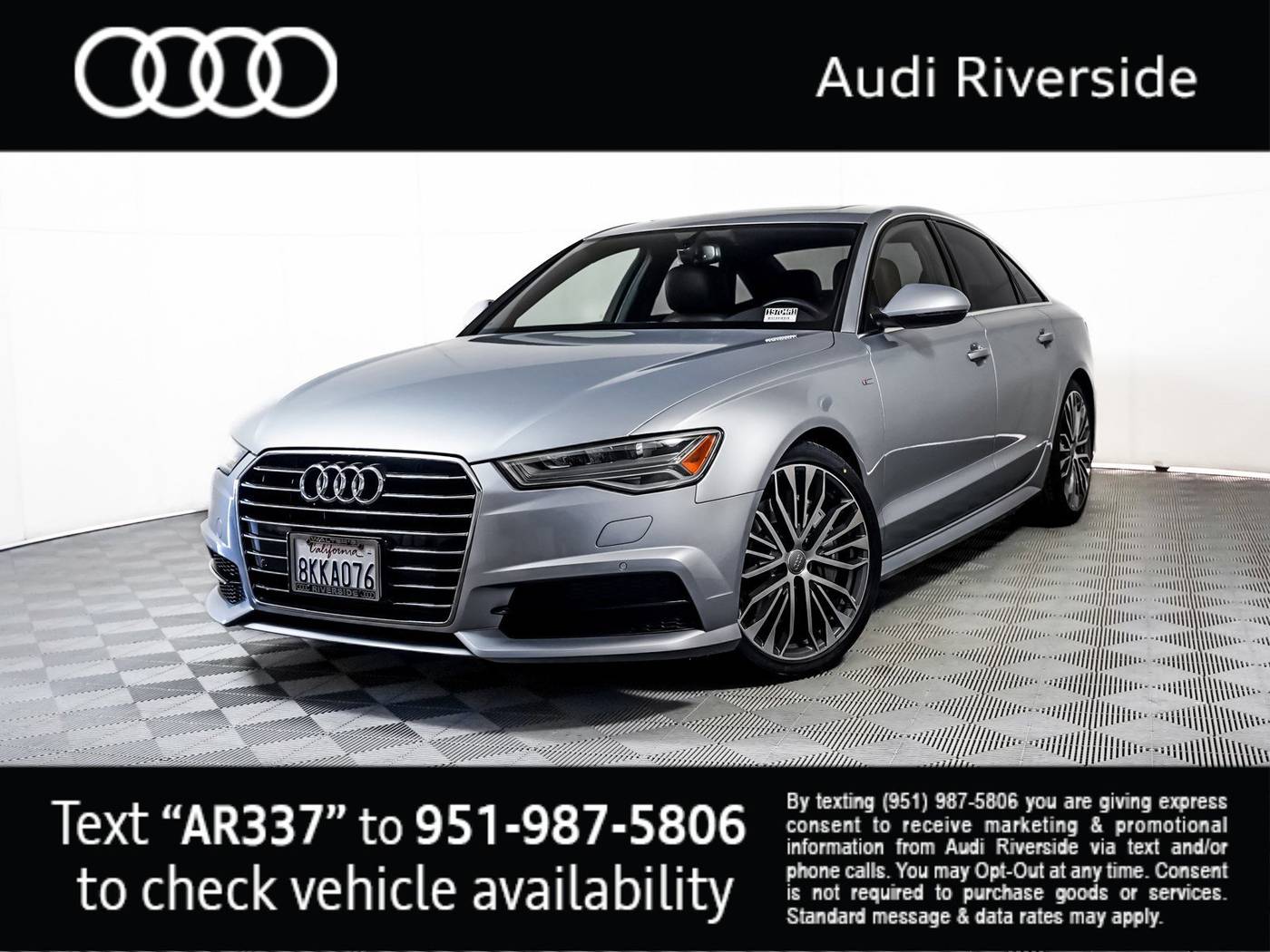 2018 Audi A6 Premium Plus — Sedan — 43,503 mi — Riverside, CA