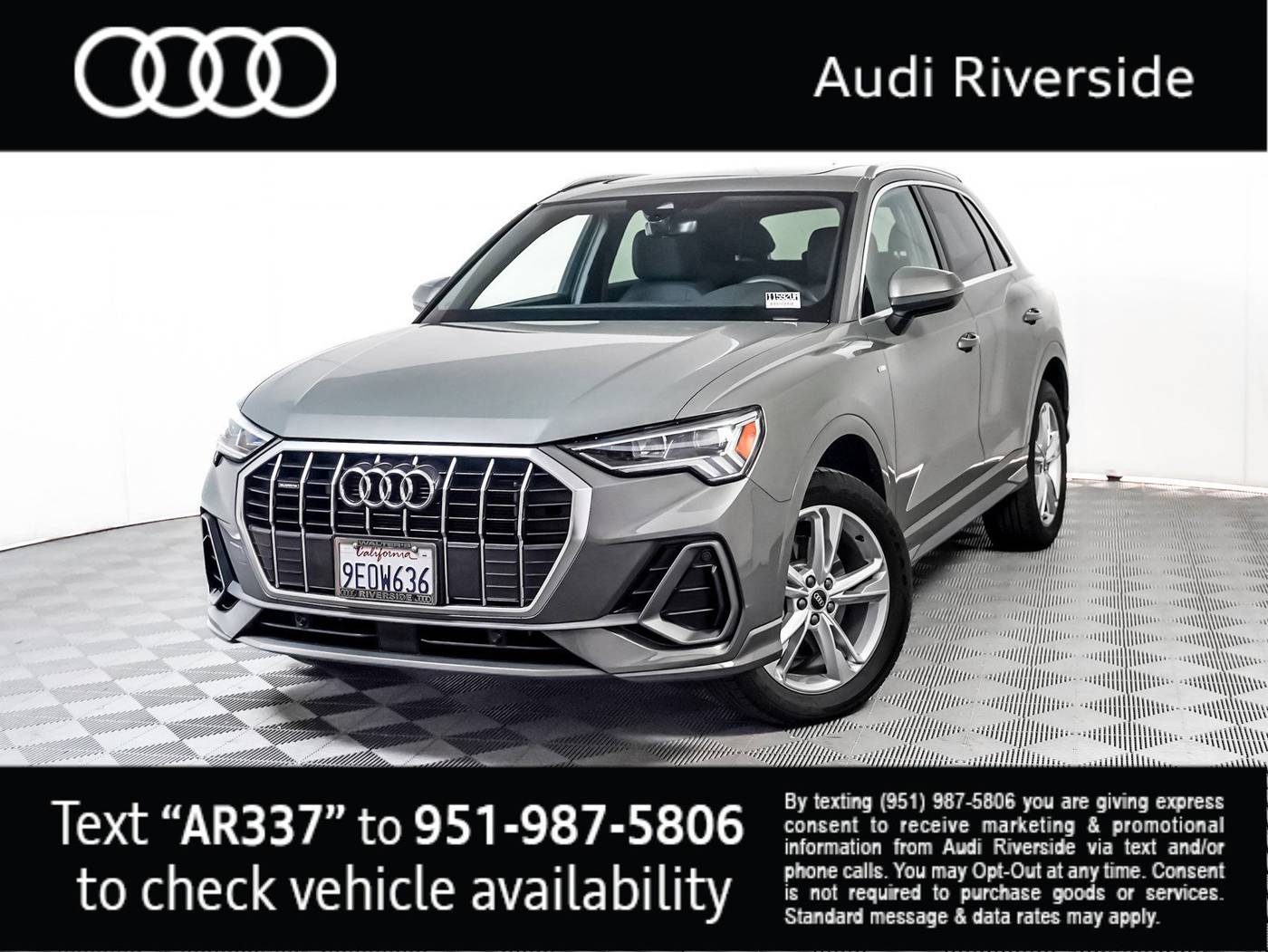 2023 Audi Q3 S line Premium — SUV — 22,781 mi — Riverside, CA