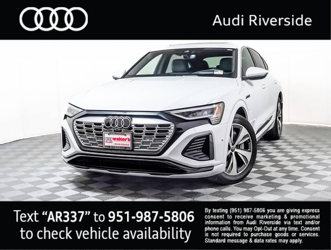 2024 Audi Q8 e-tron S line Prestige — SUV — 5,424 mi — Riverside, CA