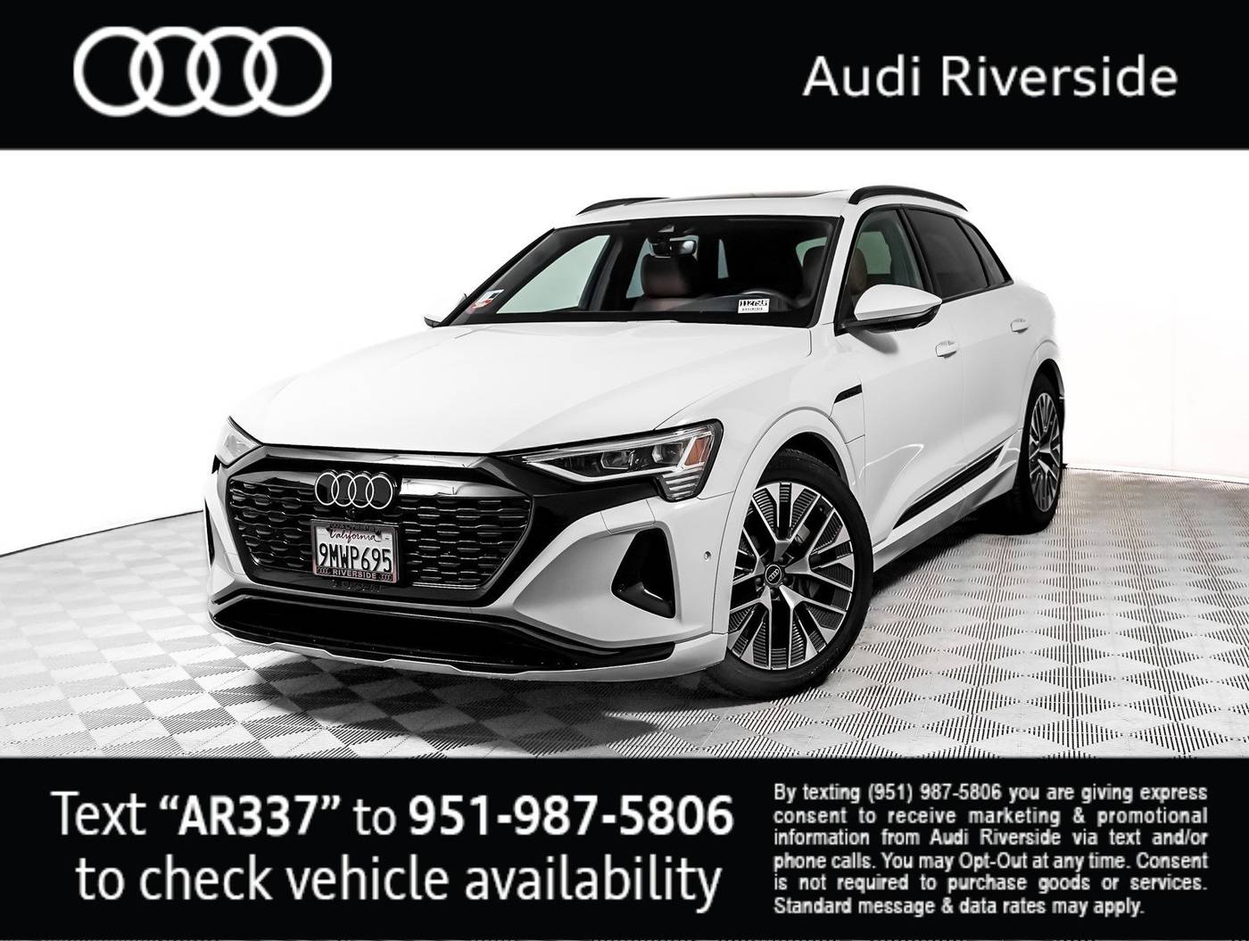 2024 Audi Q8 e-tron Premium Plus — SUV — 3,664 mi — Riverside, CA