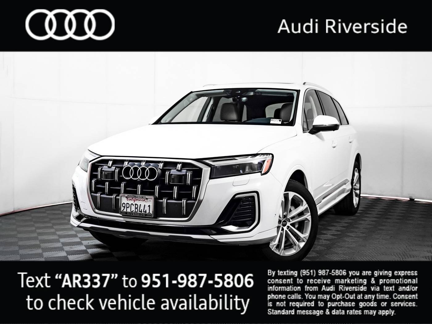 2025 Audi Q7 Premium Plus — SUV — 4,748 mi — Riverside, CA