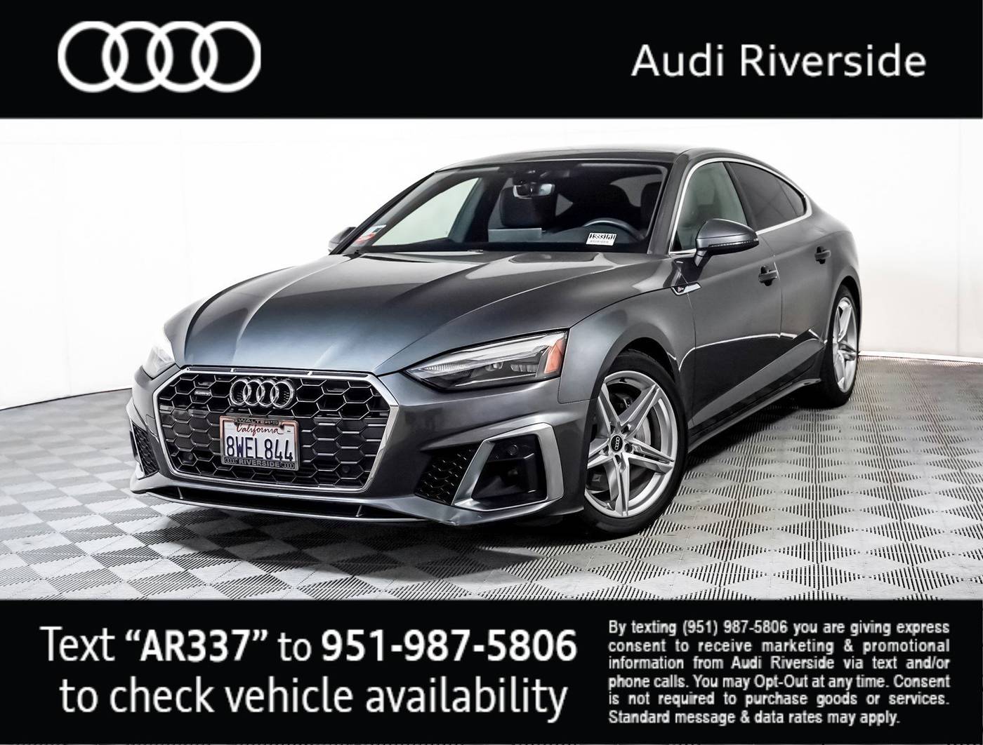 2021 Audi A5 Premium — Hatchback — 42,738 mi — Riverside, CA