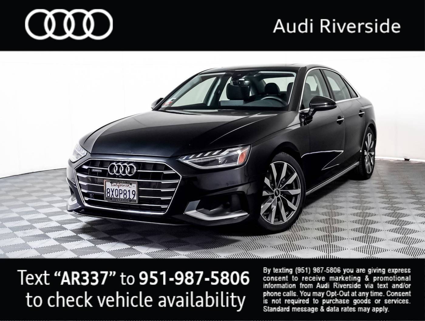 2021 Audi A4 Premium Plus — Sedan — 19,274 mi — Riverside, CA