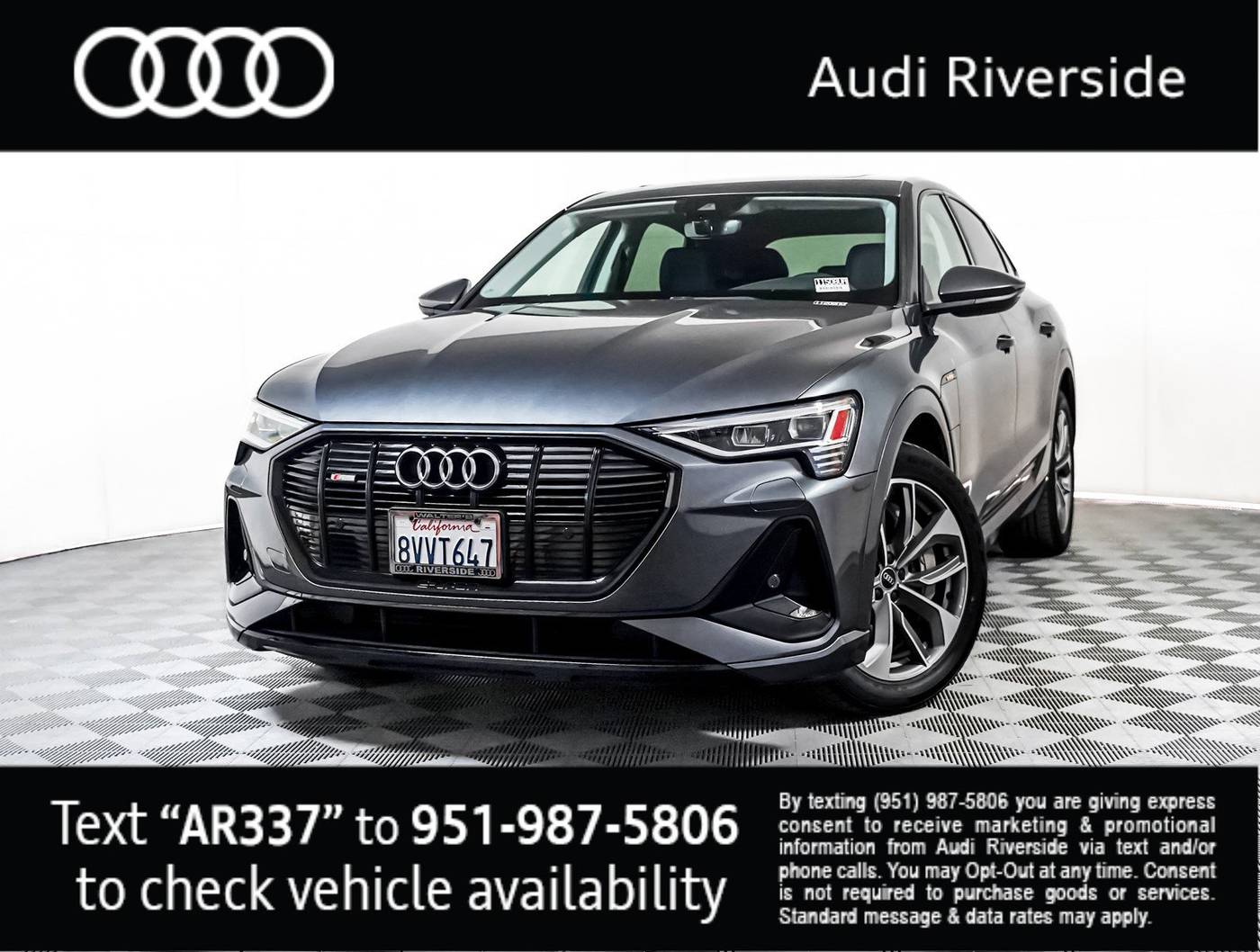 2021 Audi e-tron Premium — SUV — 16,929 mi — Riverside, CA