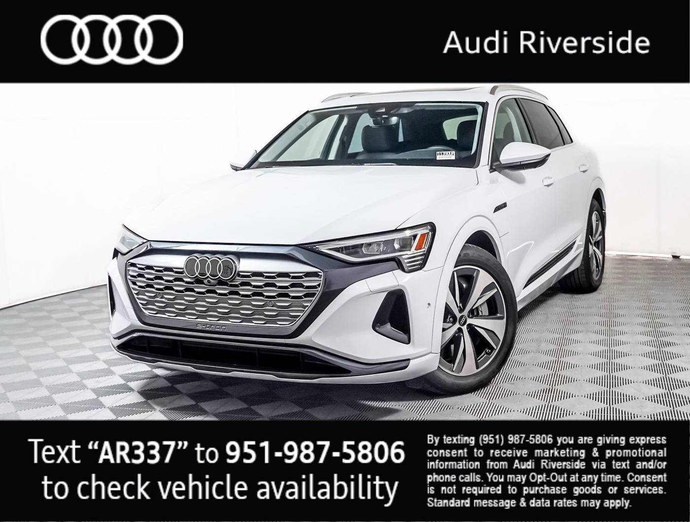 2024 Audi Q8 e-tron Premium Plus — SUV — 3,390 mi — Riverside, CA