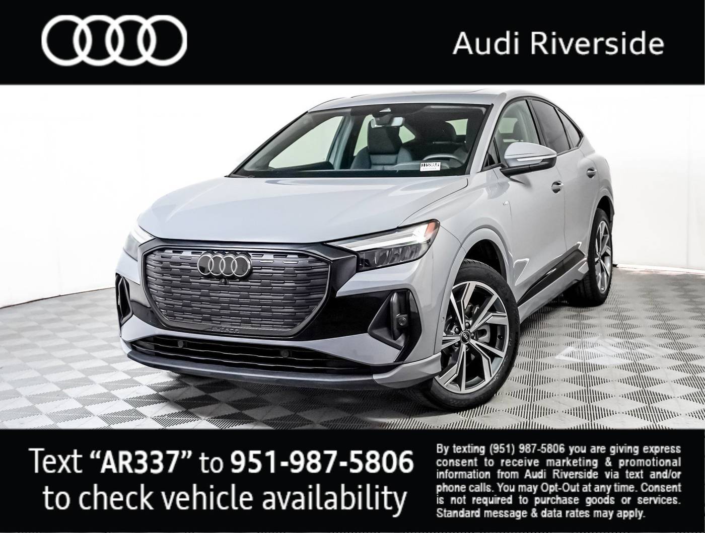 2024 Audi Q4 e-tron Premium Plus — SUV — 7,709 mi — Riverside, CA