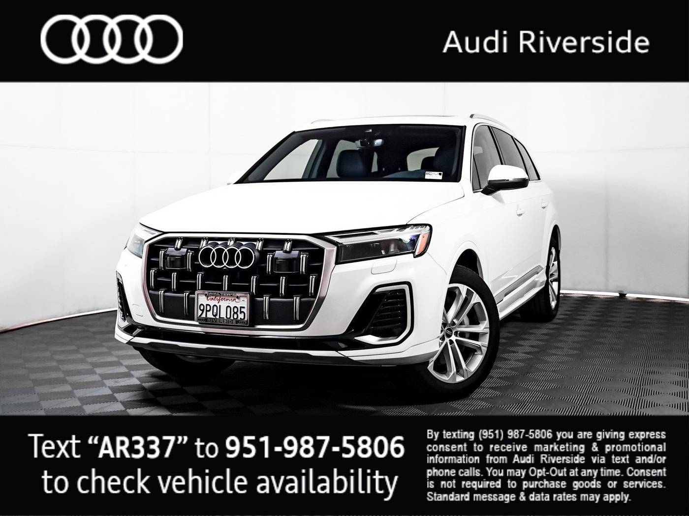 2025 Audi Q7 Premium — SUV — 5,572 mi — Riverside, CA