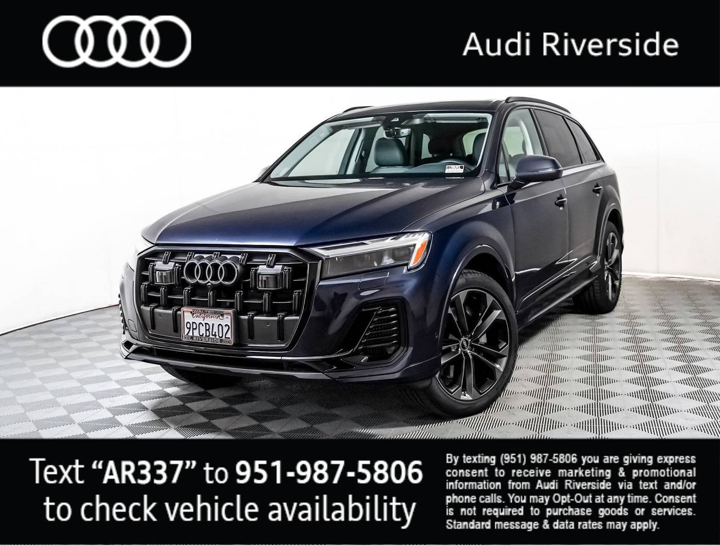 2025 Audi Q7 Premium Plus — SUV — 6,633 mi — Riverside, CA