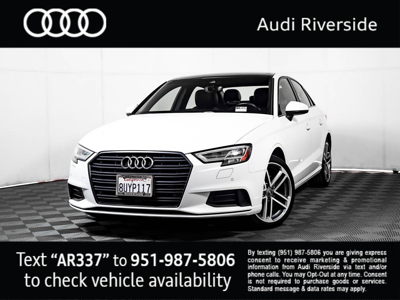 2020 Audi A3 Premium Plus — Sedan — 49,421 mi — Riverside, CA
