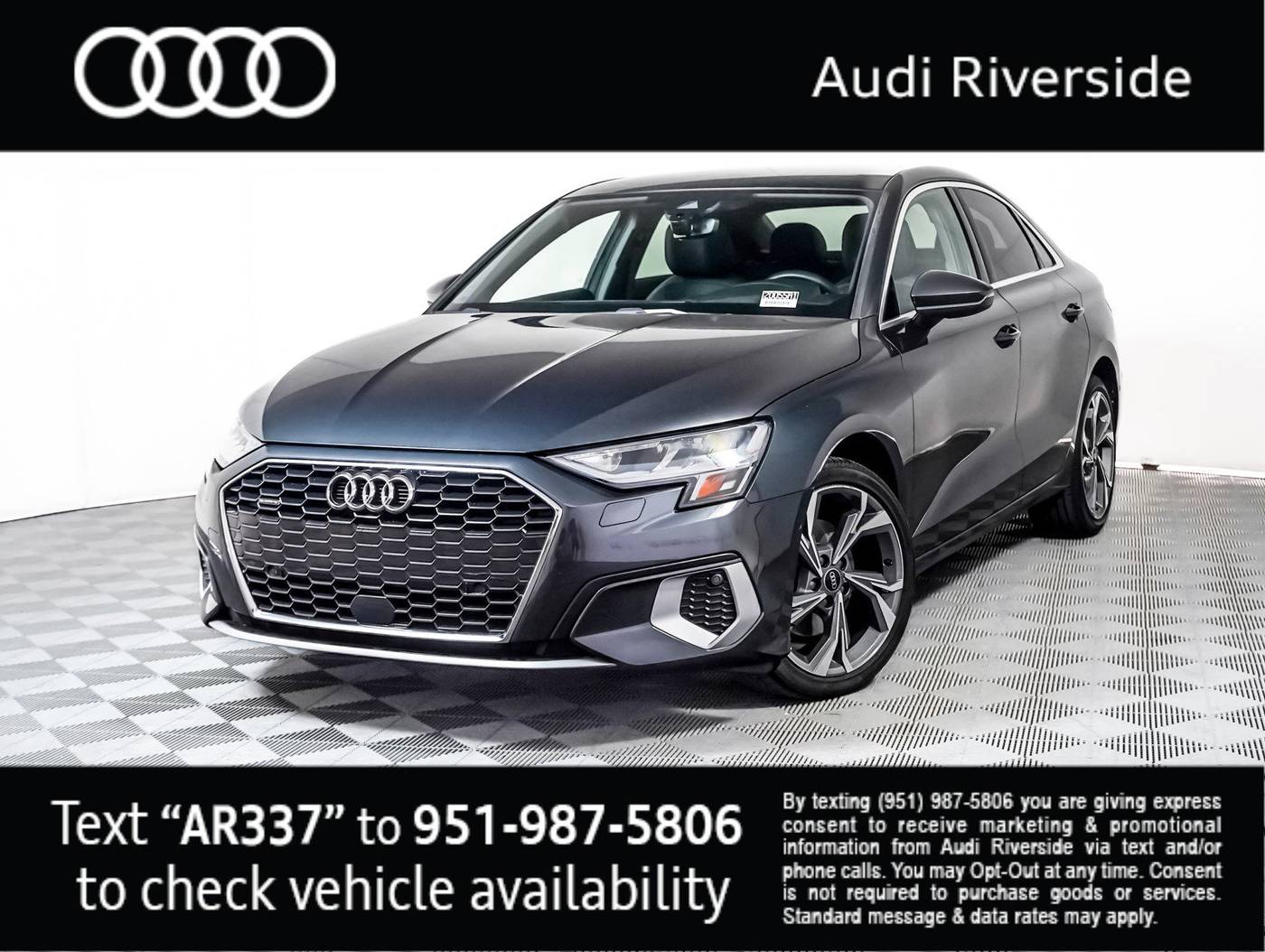 2022 Audi A3 Premium — Sedan — 15,339 mi — Riverside, CA