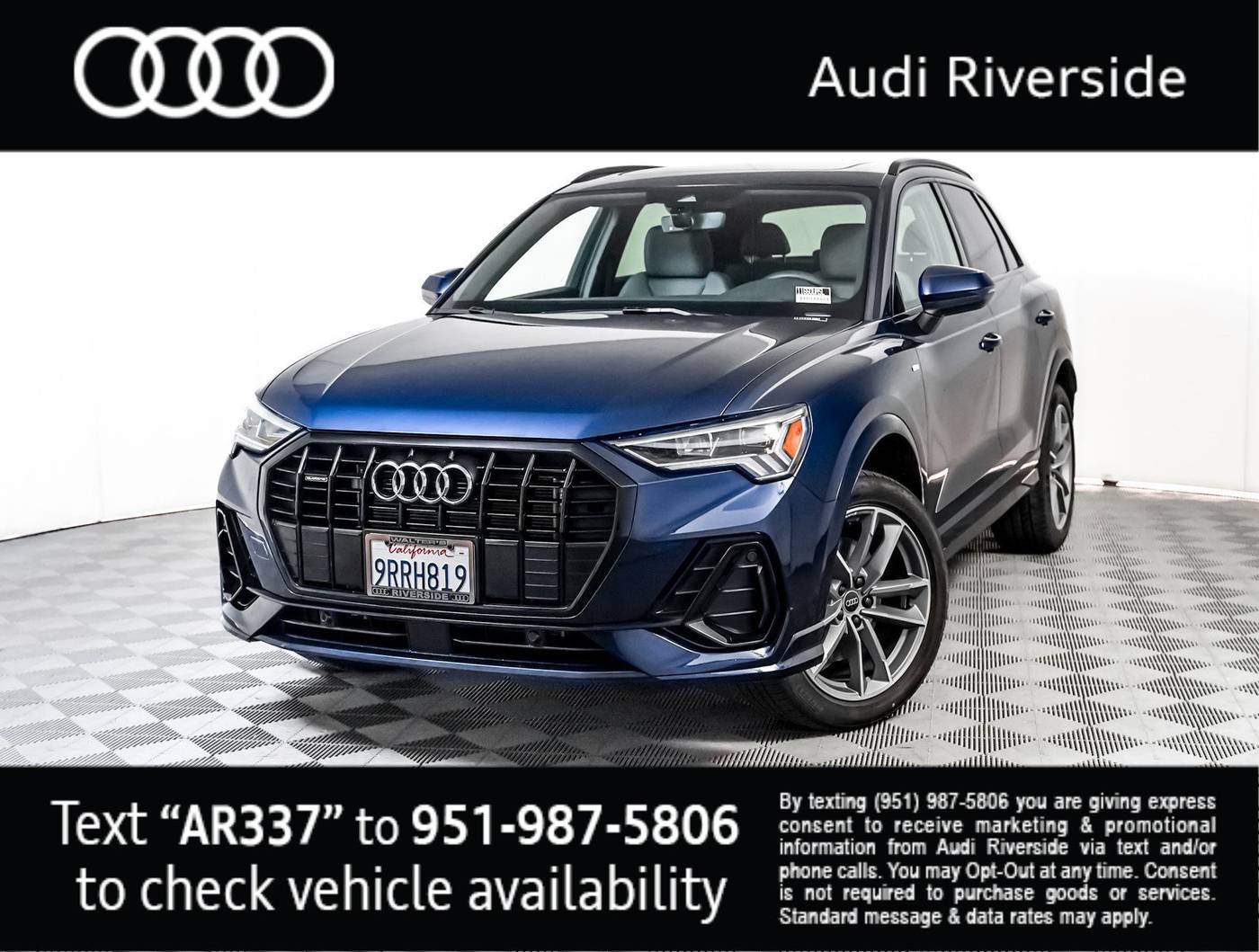 2025 Audi Q3 S line Premium — SUV — 6,870 mi — Riverside, CA