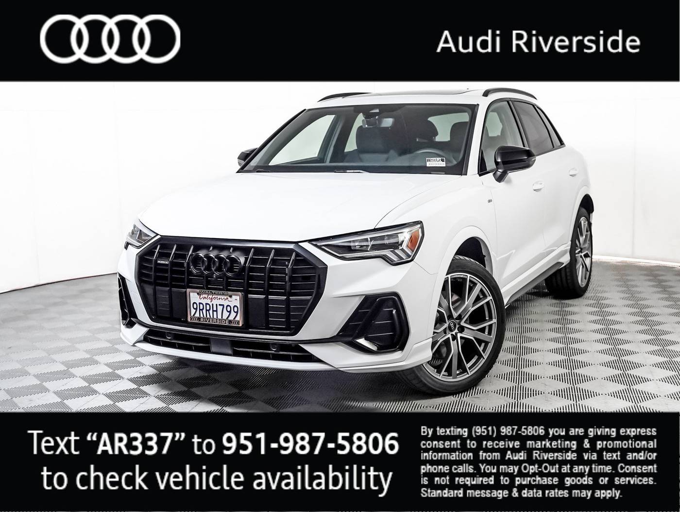2025 Audi Q3 S line Premium Plus — SUV — 7,749 mi — Riverside, CA