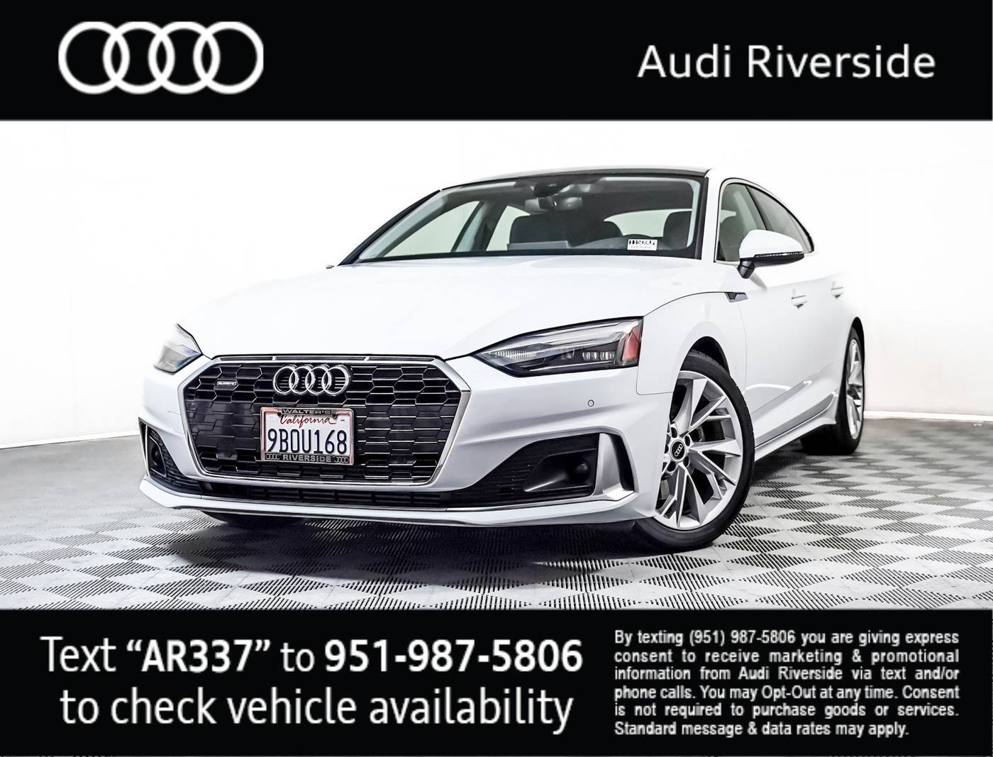 2022 Audi A5 Premium — Hatchback — 39,318 mi — Riverside, CA