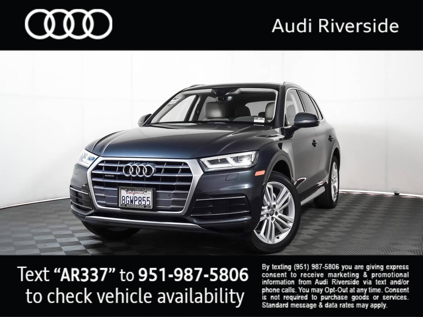 2018 Audi Q5 Premium Plus — SUV — 47,553 mi — Riverside, CA