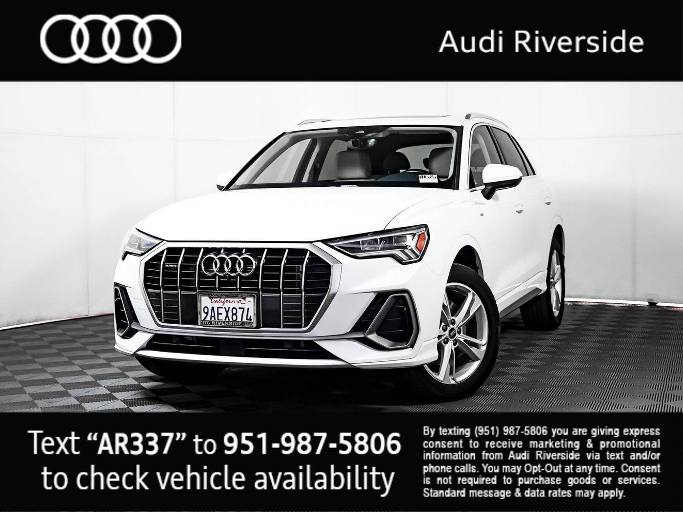 2022 Audi Q3 S line Premium Plus — SUV — 20,852 mi — Riverside, CA