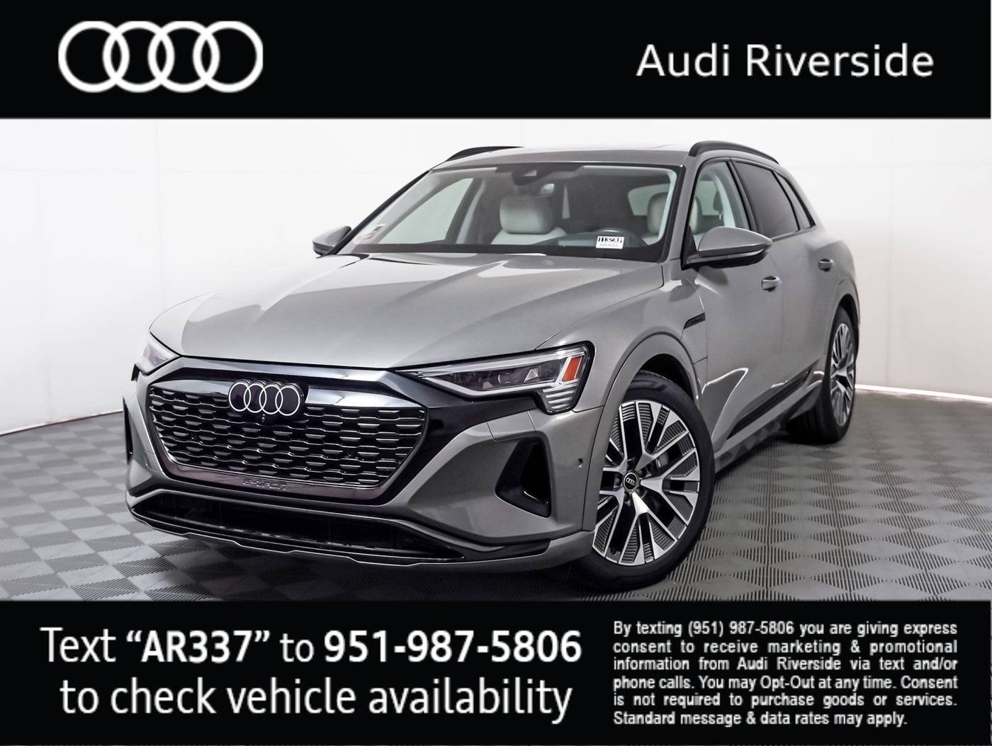 2024 Audi Q8 e-tron Prestige — SUV — 7,837 mi — Riverside, CA