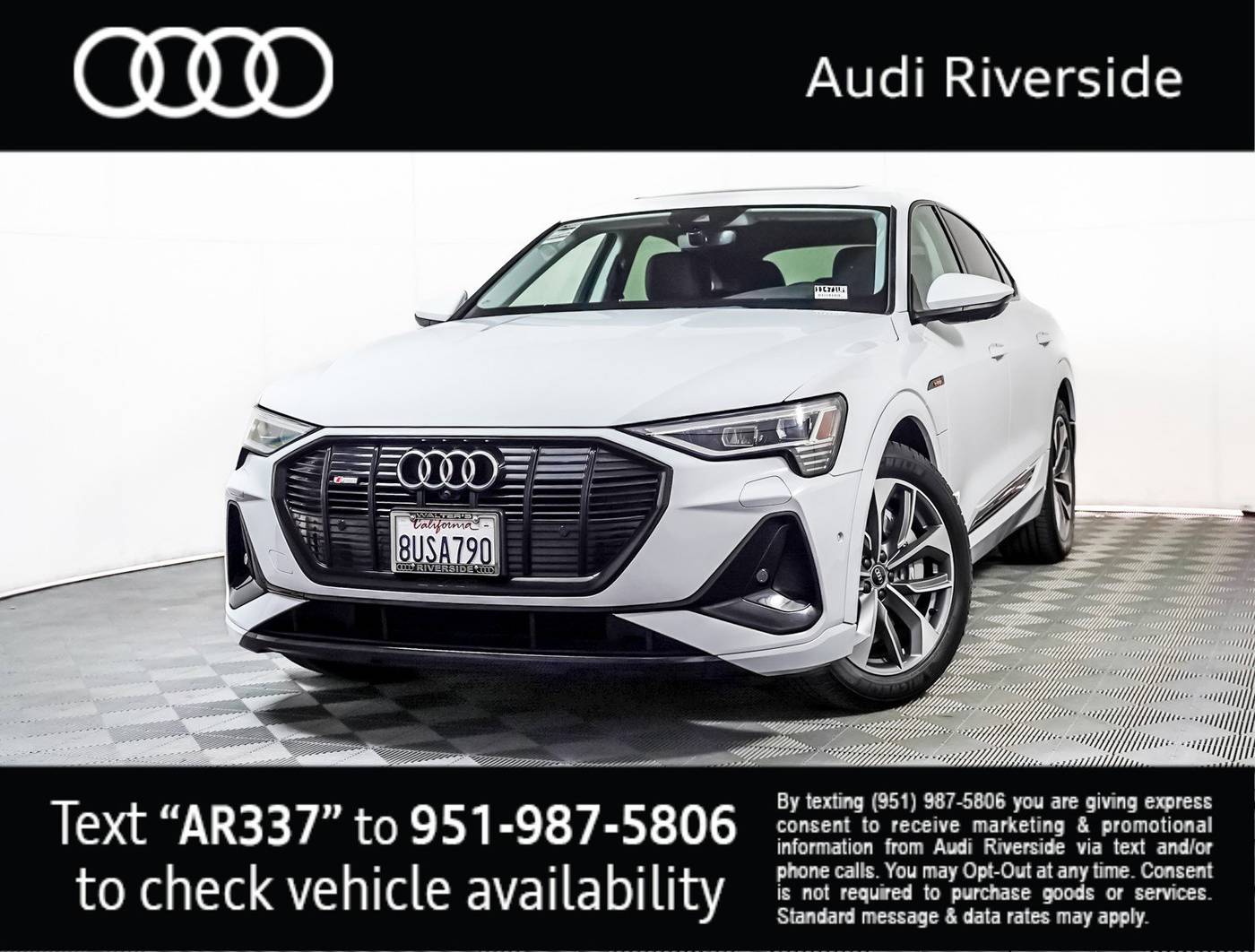 2021 Audi e-tron Premium Plus — SUV — 26,538 mi — Riverside, CA