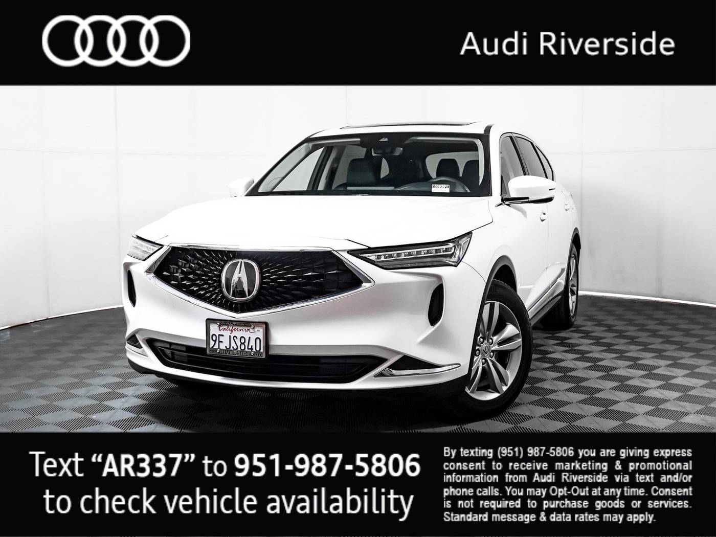 2023 Acura MDX Standard — SUV — 33,456 mi — Riverside, CA