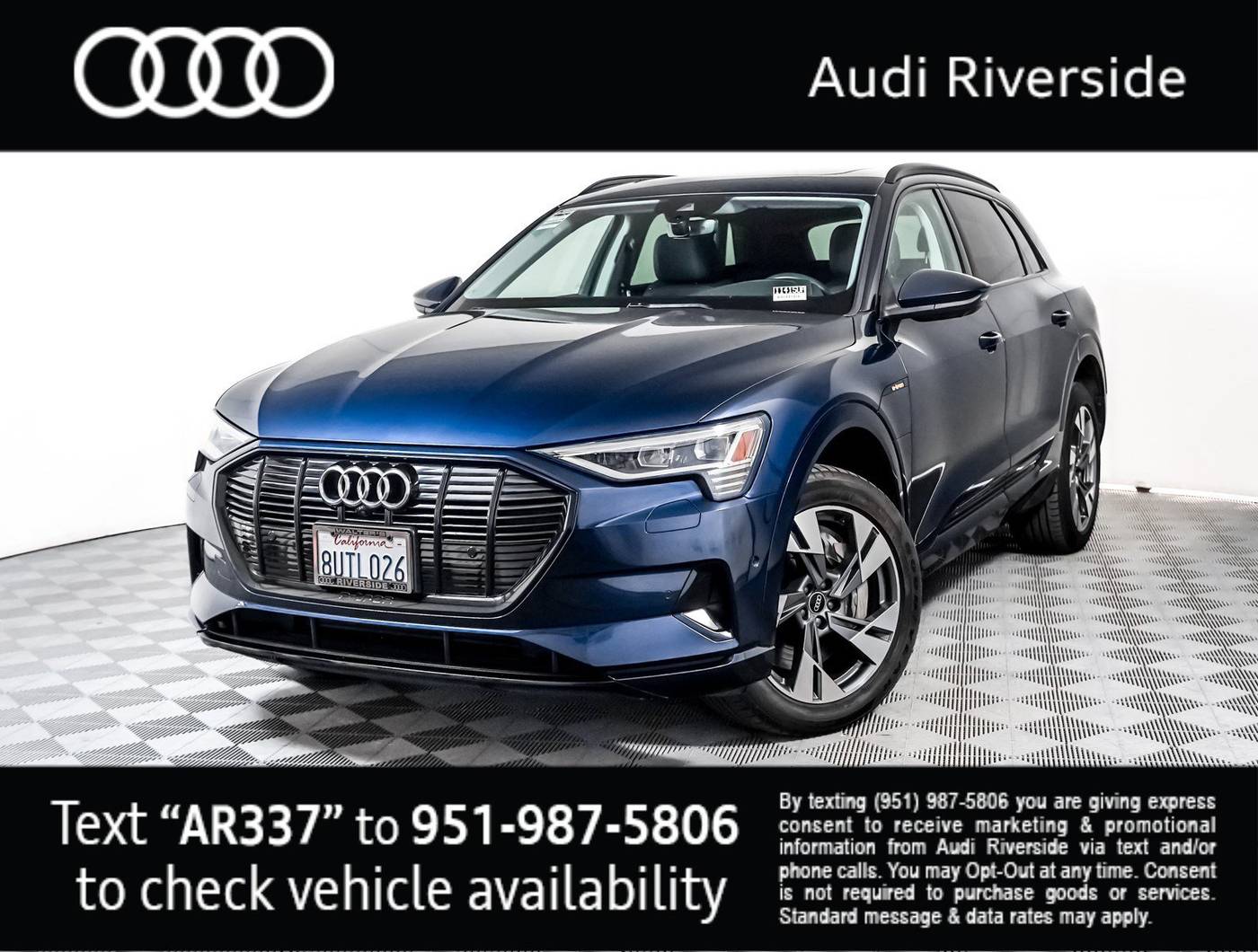 2021 Audi e-tron Premium — SUV — 21,340 mi — Riverside, CA