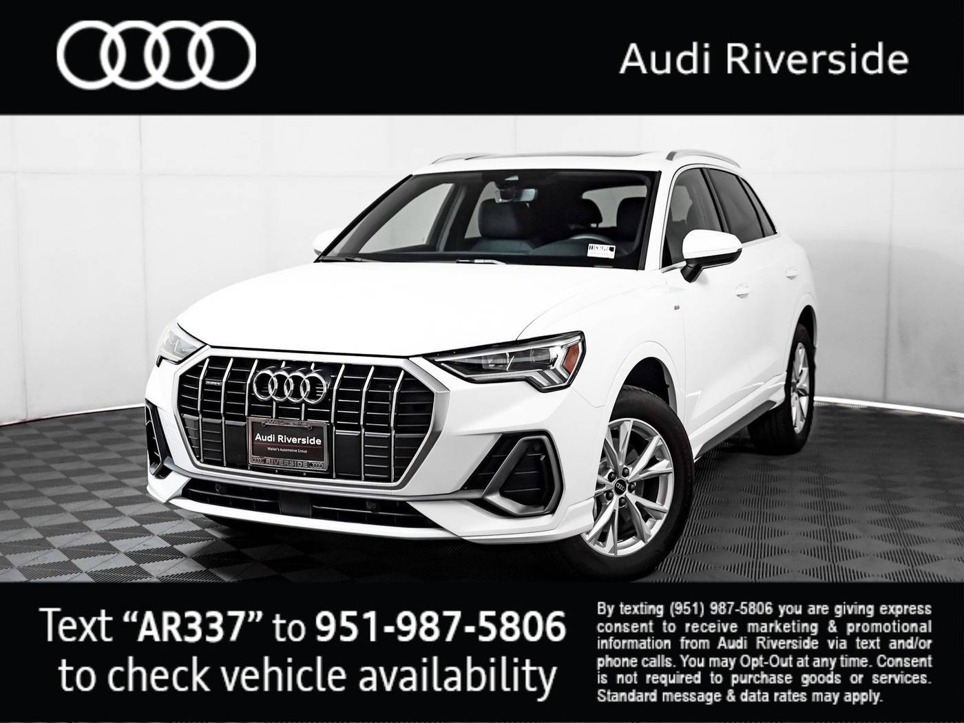 2025 Audi Q3 S line Premium — SUV — 8,231 mi — Riverside, CA