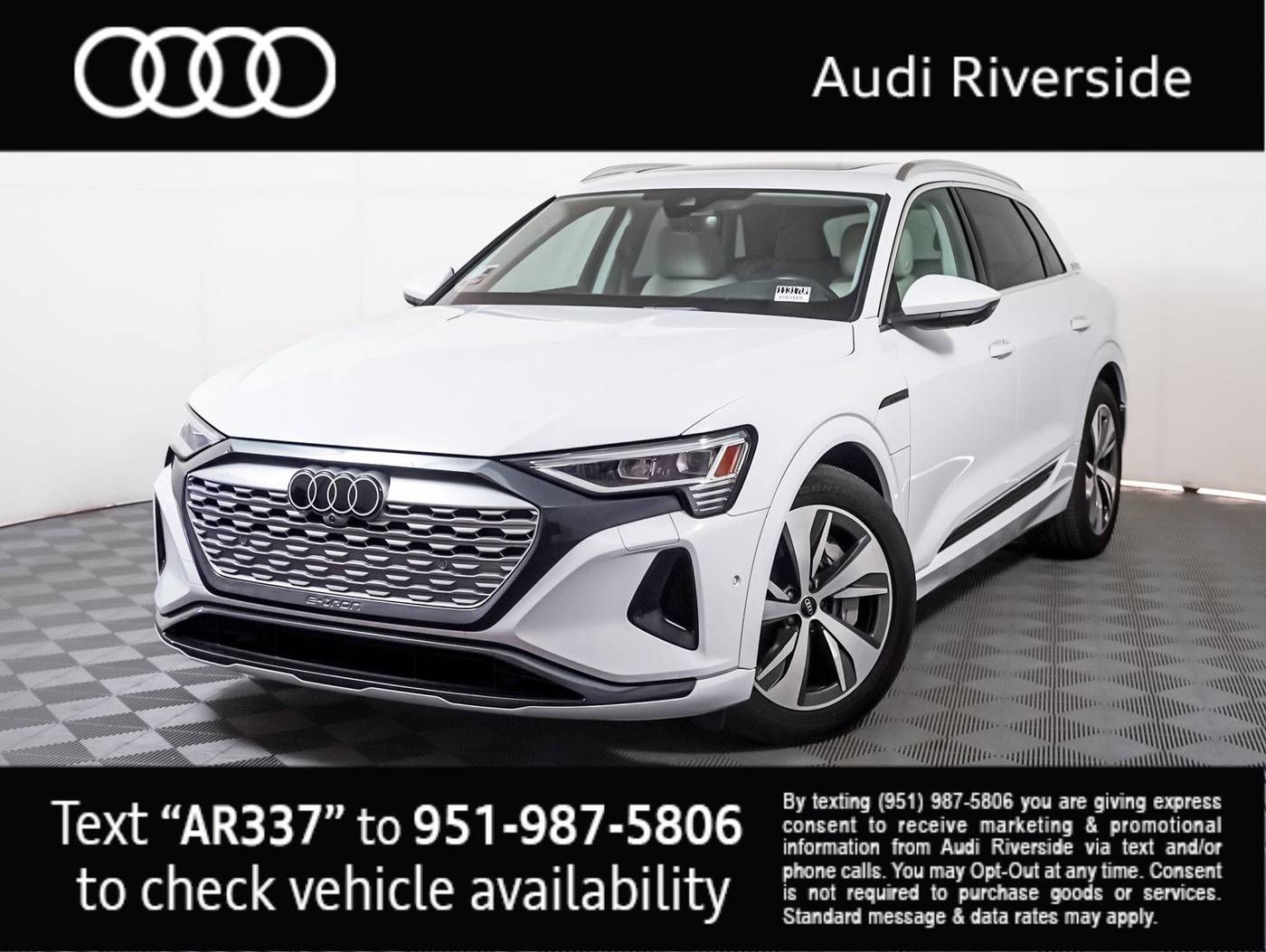 2024 Audi Q8 e-tron Premium Plus — SUV — 3,753 mi — Riverside, CA