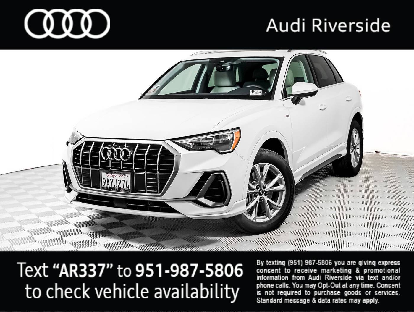 2022 Audi Q3 S line Premium — SUV — 24,645 mi — Riverside, CA