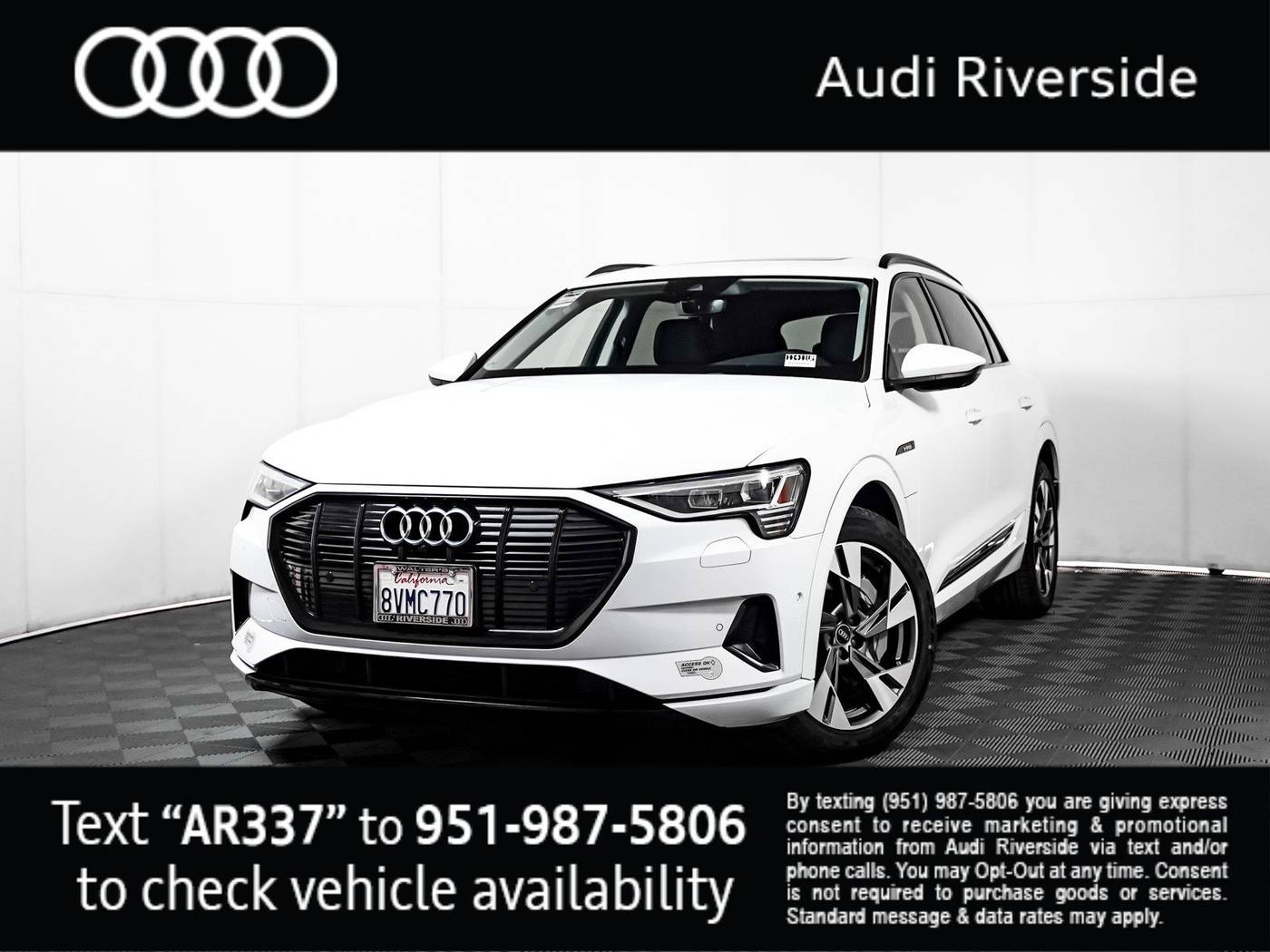 2021 Audi e-tron Premium — SUV — 30,708 mi — Riverside, CA