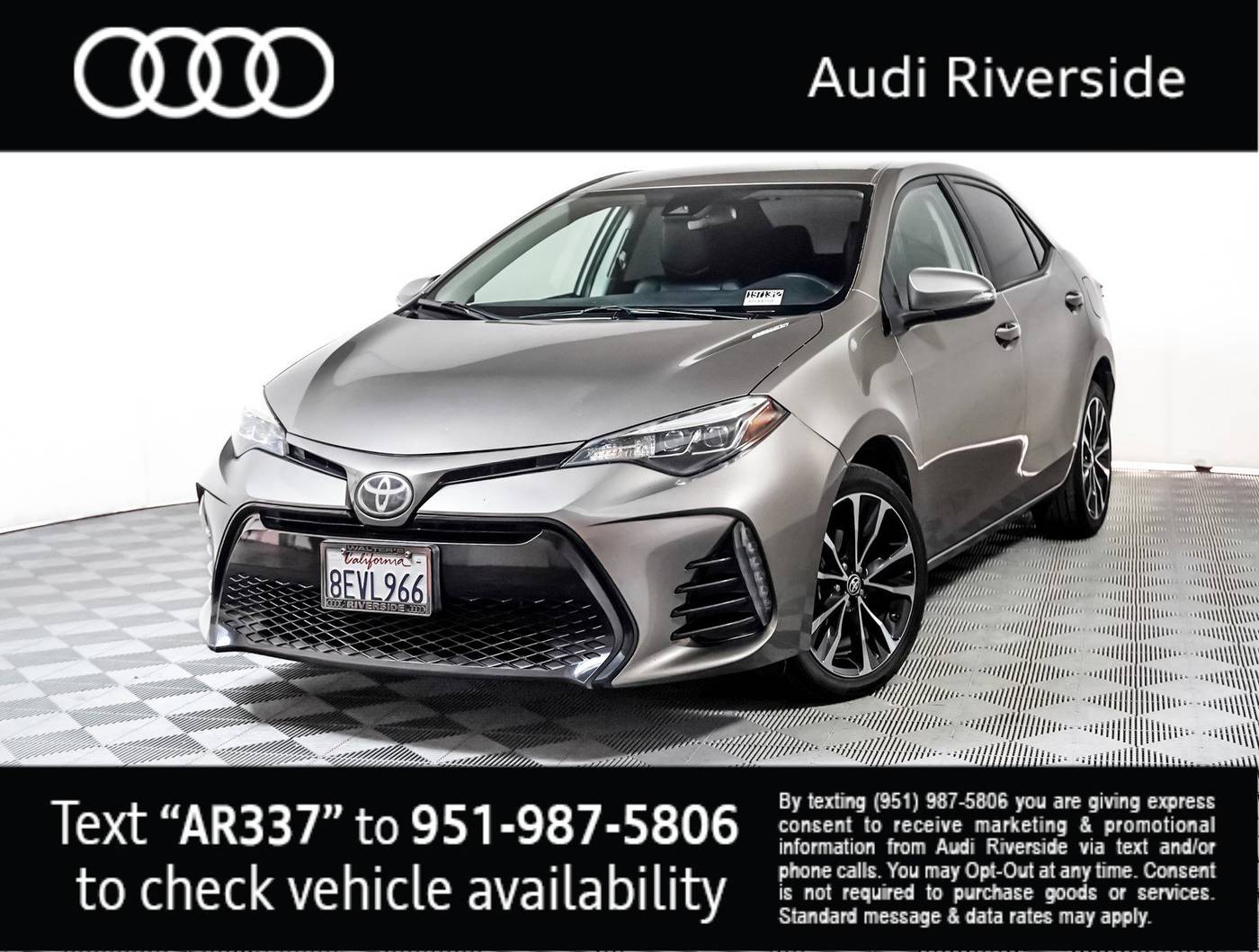 2018 Toyota Corolla L — Sedan — 75,452 mi — Riverside, CA