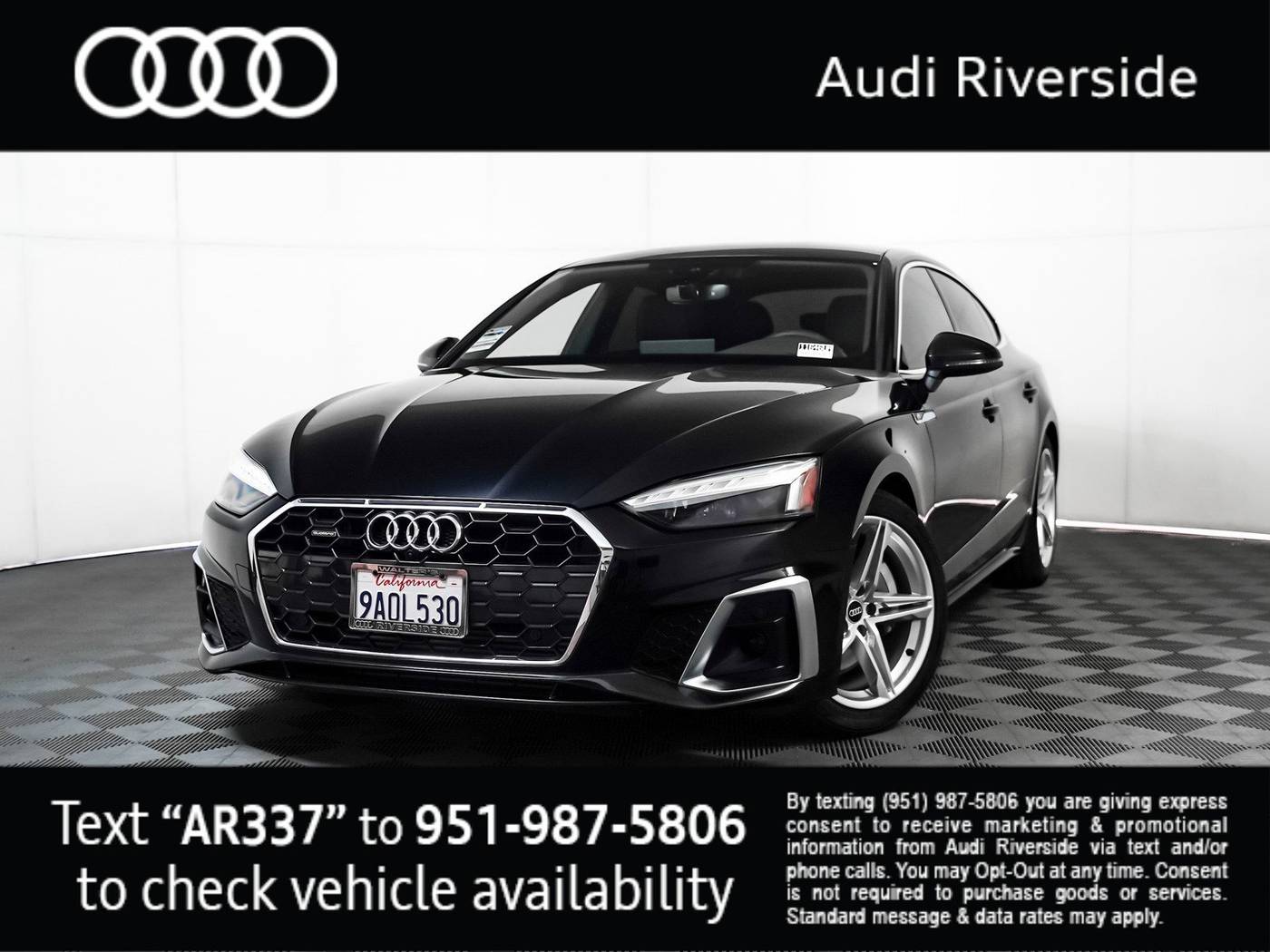 2022 Audi A5 Premium Plus — Hatchback — 36,153 mi — Riverside, CA