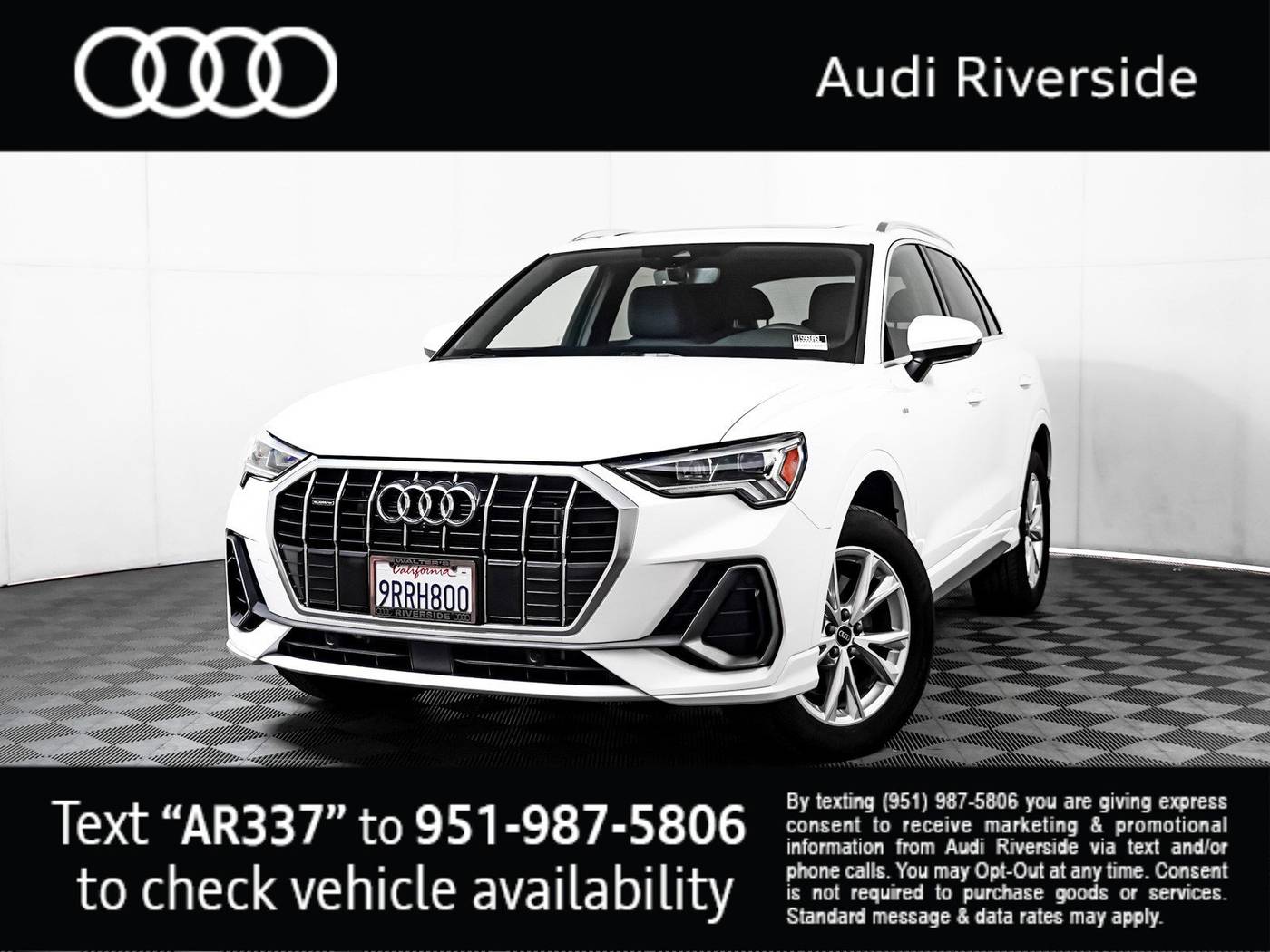 2025 Audi Q3 S line Premium Plus — SUV — 7,610 mi — Riverside, CA