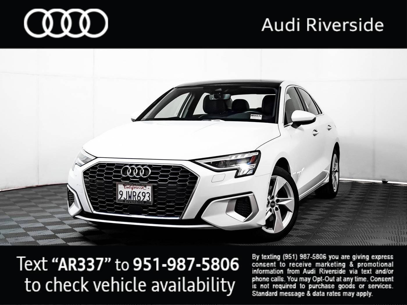 2024 Audi A3 Premium Plus — Sedan — 2,670 mi — Riverside, CA