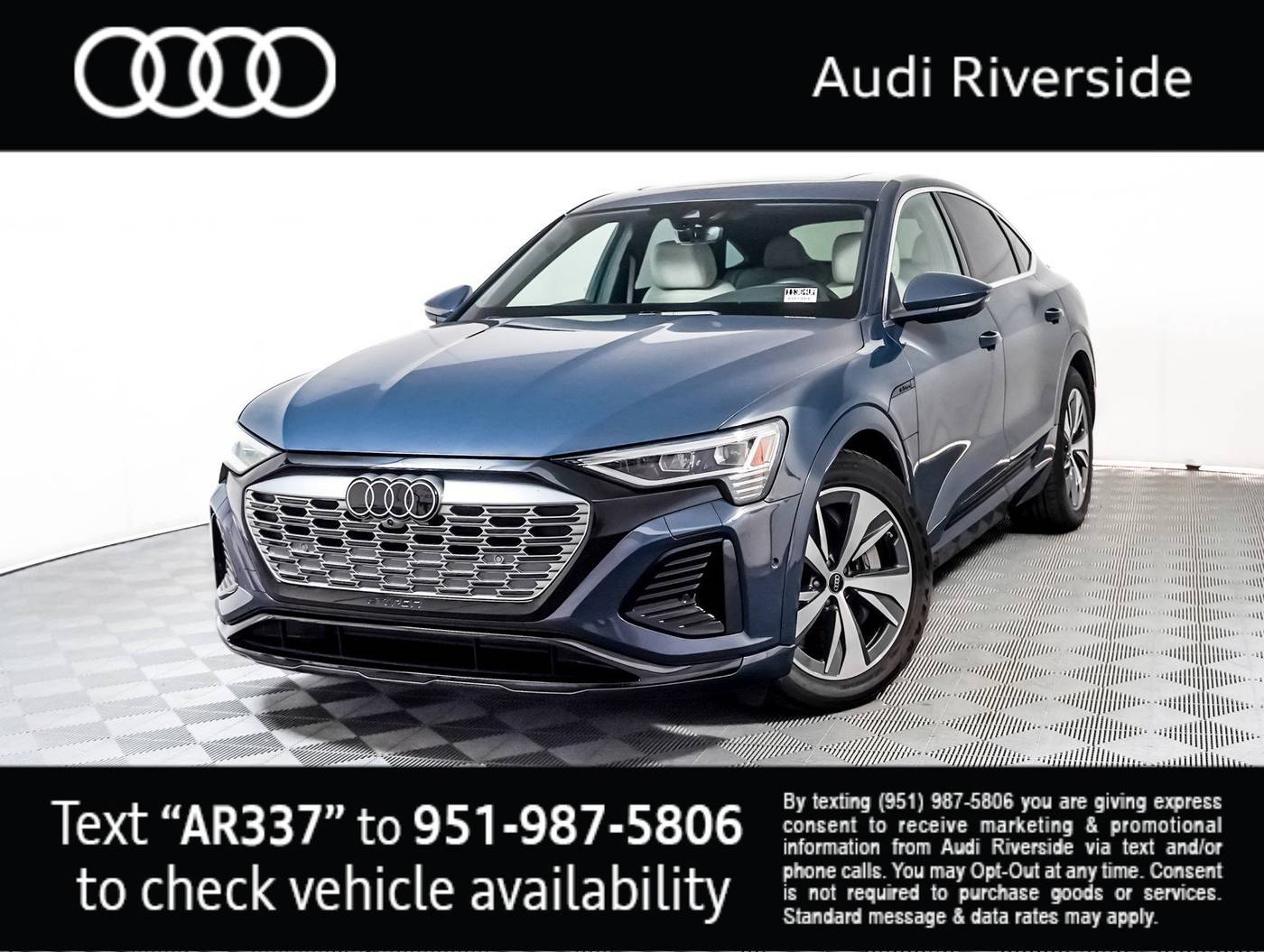 2024 Audi Q8 e-tron S line Premium Plus — SUV — 5,090 mi — Riverside, CA