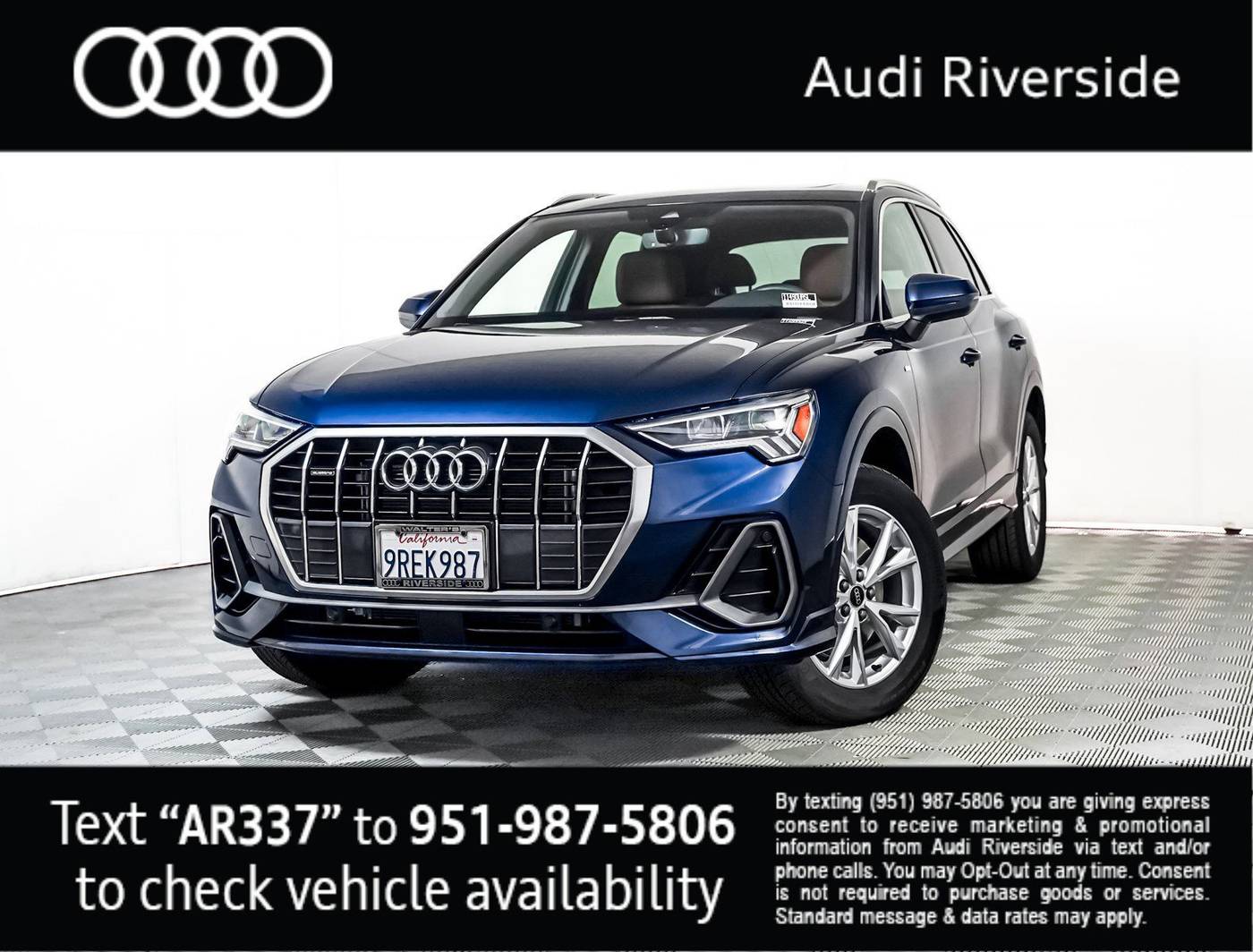 2025 Audi Q3 S line Premium — SUV — 4,930 mi — Riverside, CA