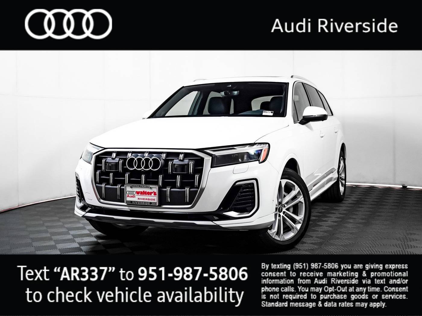 2025 Audi Q7 Premium Plus — SUV — 3,459 mi — Riverside, CA