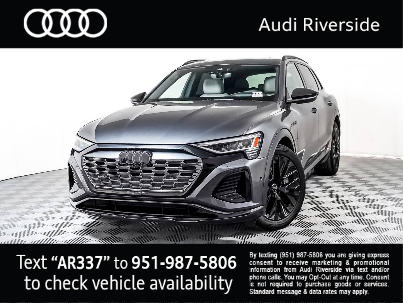 2024 Audi Q8 e-tron Prestige — SUV — 2,661 mi — Riverside, CA