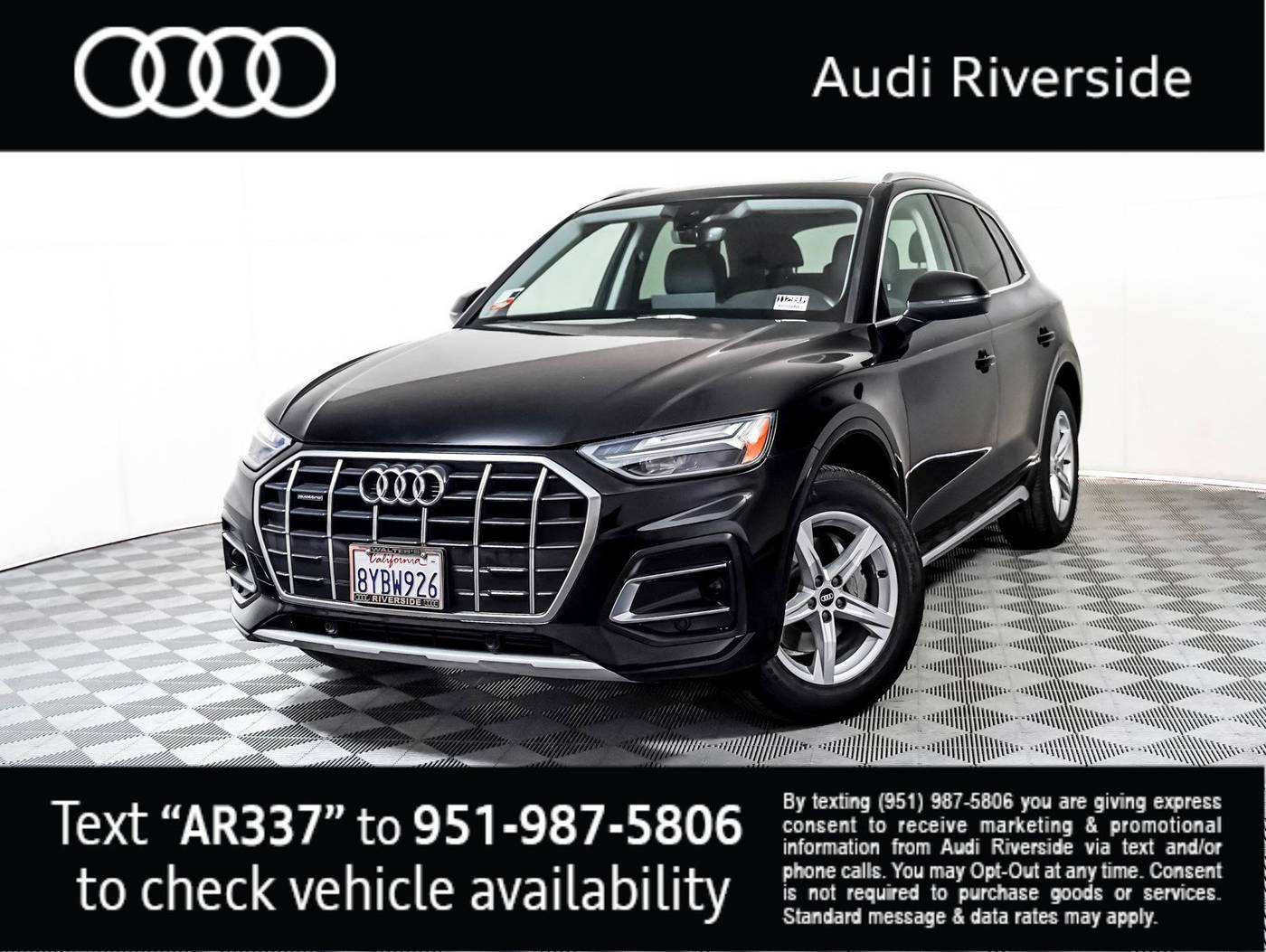 2021 Audi Q5 Premium — SUV — 43,736 mi — Riverside, CA