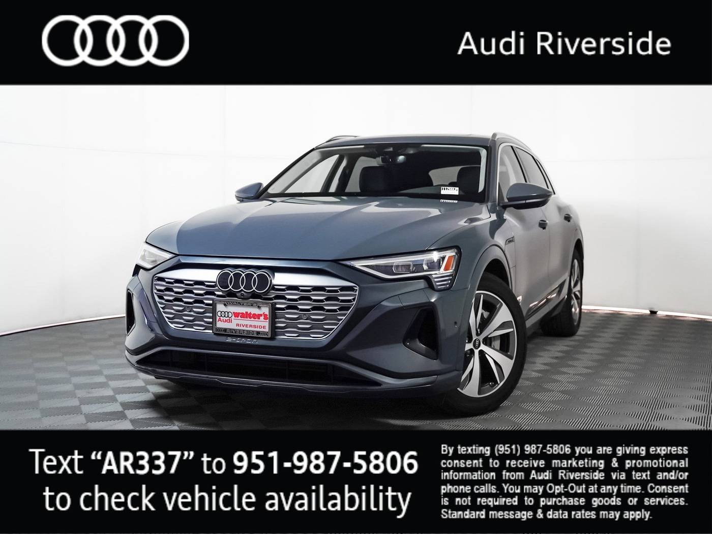2024 Audi Q8 e-tron Premium Plus — SUV — 3,312 mi — Riverside, CA