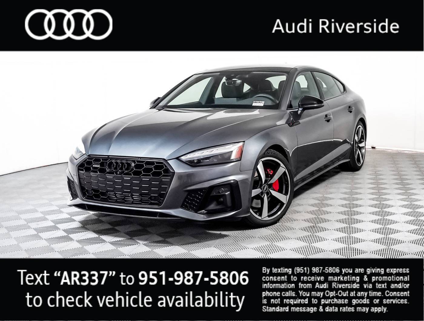2022 Audi A5 Premium Plus — Hatchback — 22,562 mi — Riverside, CA