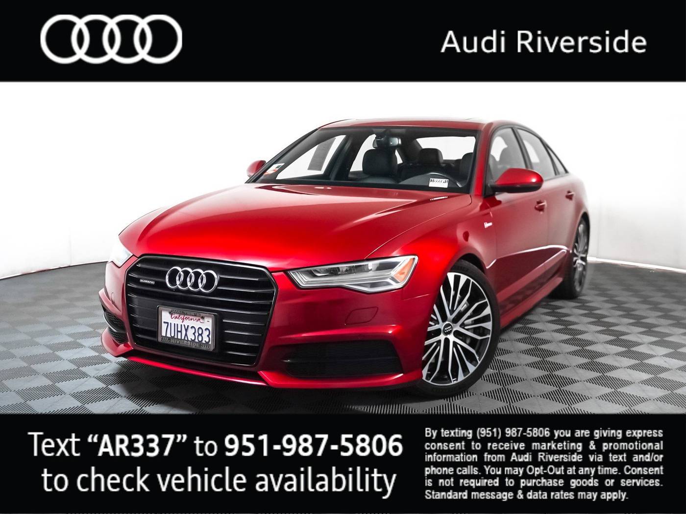 2017 Audi A6 Premium Plus — Sedan — 71,803 mi — Riverside, CA