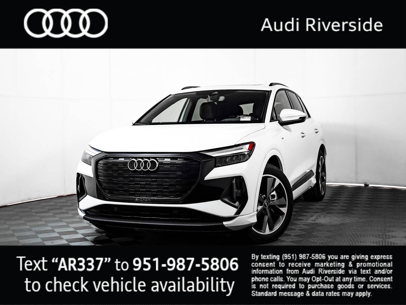 2024 Audi Q4 e-tron Premium — SUV — 4,507 mi — Riverside, CA