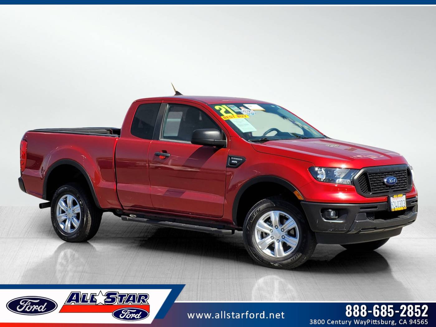 2021 Ford Ranger XL — Pickup Truck — 67,874 mi — Pittsburg, CA