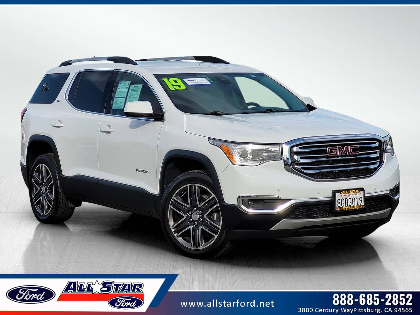 2019 GMC Acadia SLT — SUV — 56,604 mi — Pittsburg, CA