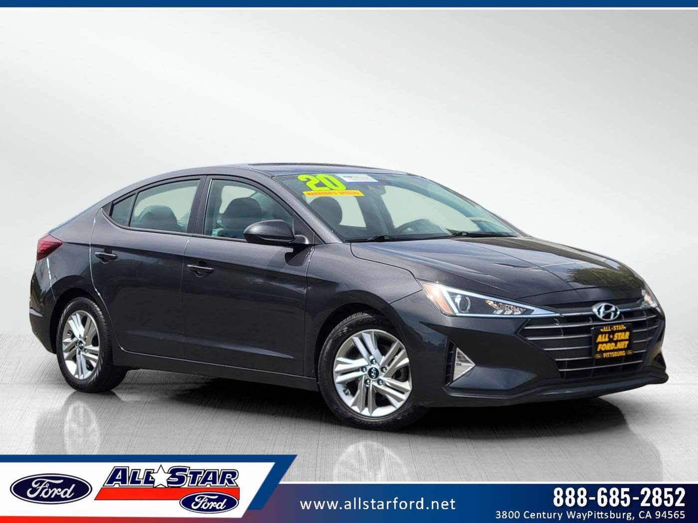 2020 Hyundai Elantra SEL — Sedan — 75,131 mi — Pittsburg, CA