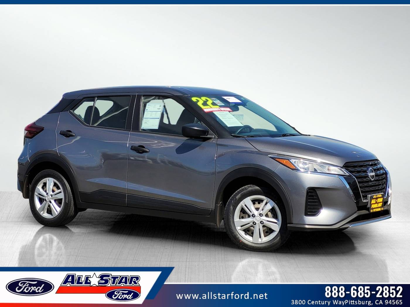 2022 Nissan Kicks S — SUV — 24,682 mi — Pittsburg, CA